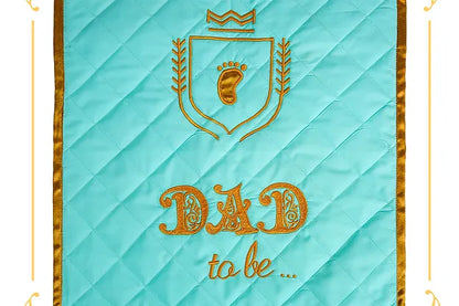 Parents-to-be Cushion Cover (Sea Green)