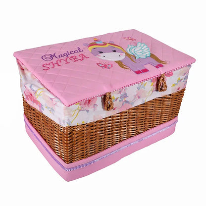 Unicorn 4pcs Basket Hamper (Pink)