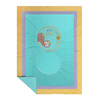 Ellie Cushion-cum-Quilt (Sea Green)