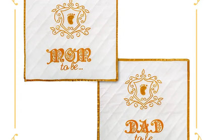 Parents-to-be Cushion Cover (White)