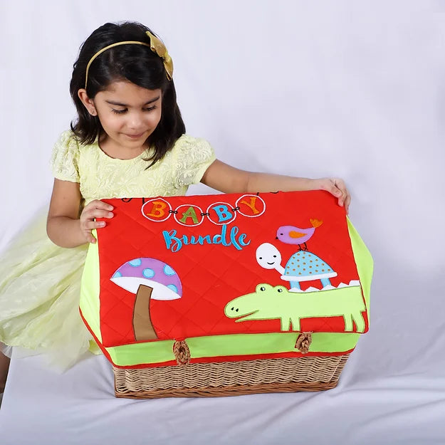 Baby Bundle Small Basket (Red)