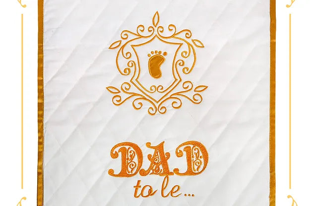 Parents-to-be Cushion Cover (White)