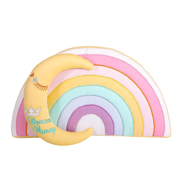 Dreamland Rainbow and Moon Cushion